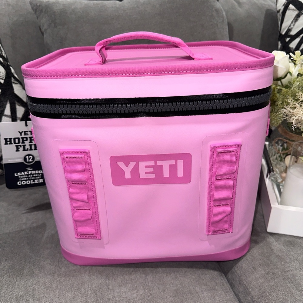 Pink Yeti Hopper Flip 12 cooler bag